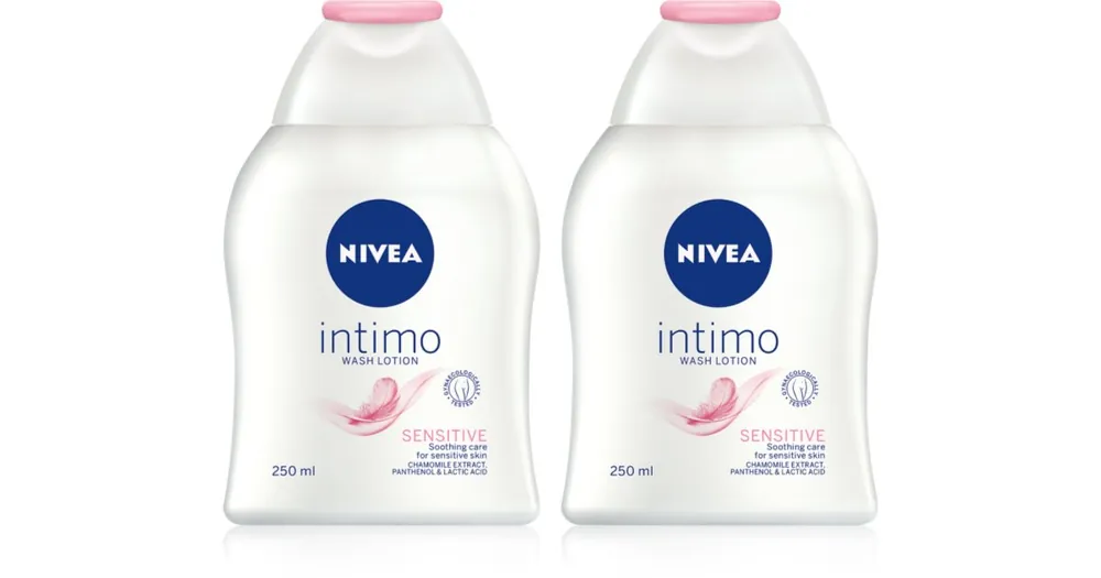 NIVEAIntimo Sensitive emulzió intim higiénára takarékos kiszerelés Rendeld meg most