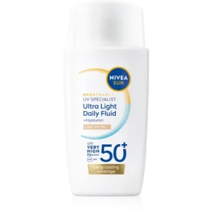Ajánlat NIVEASUN Ultra Light gyengéd tonizáló fluid SPF 50+