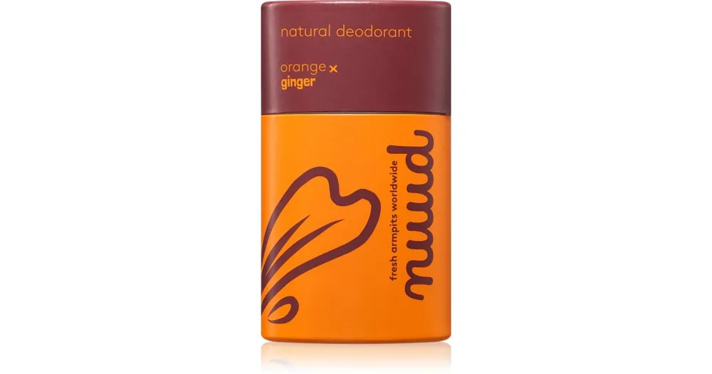 Népszerű nuudBotanical Scents Orange x Ginger dezodor natúr