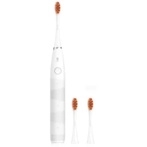 Biztonságos fizetés OcleanFlow S White Set Sonic elektromos fogkefe + 2 tartalékfej