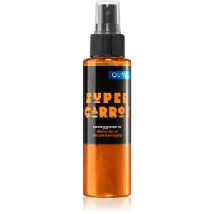 OlivalSUPER Carrot Golden Oil olaj csillámporral barnulást gyorsító Expressz szállítás