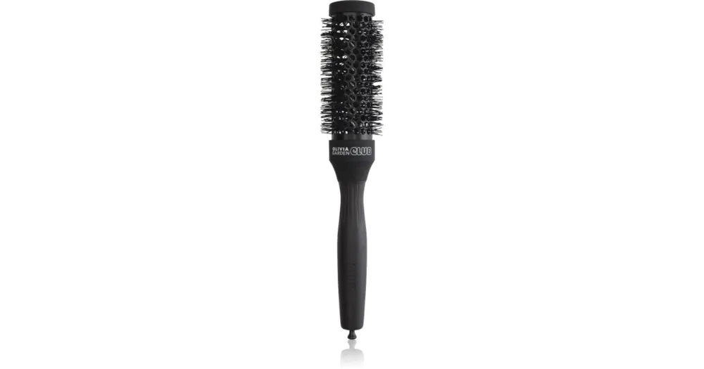 Olivia Garden ClubThe Glow Blowout Ceramic Round Brush Black körkefe Árengedmény