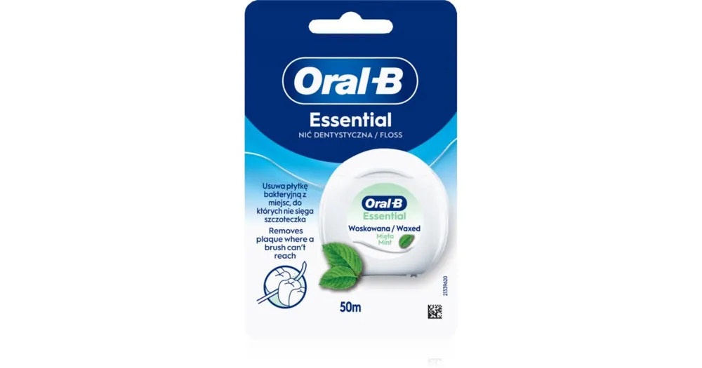 Legkelendőbb Oral-BEssential Floss Mint viaszolt mentolos fogselyem