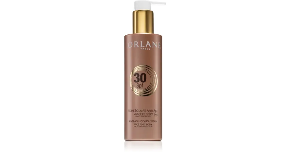Outlet OrlaneSun Care Anti-aging Sun Cream védő ápolás a káros napsugarakkal szemben ránctalanító hatással