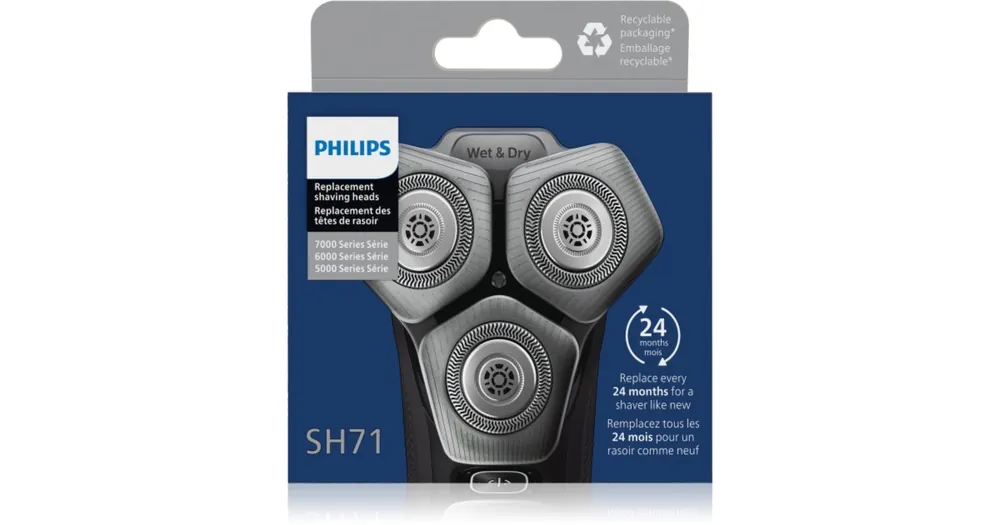 Különleges ajánlat Philips5000/7000 Series SH71/50 cserélhető borotvafejek