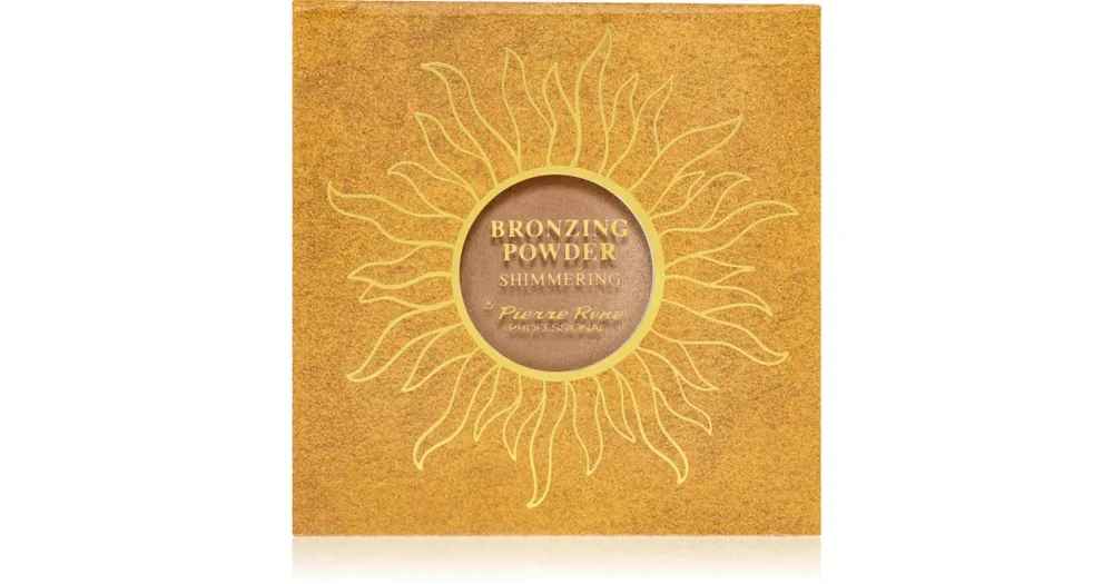 Rendeld meg most Pierre RenéProfessional Shimmering bronzosító kompakt púder