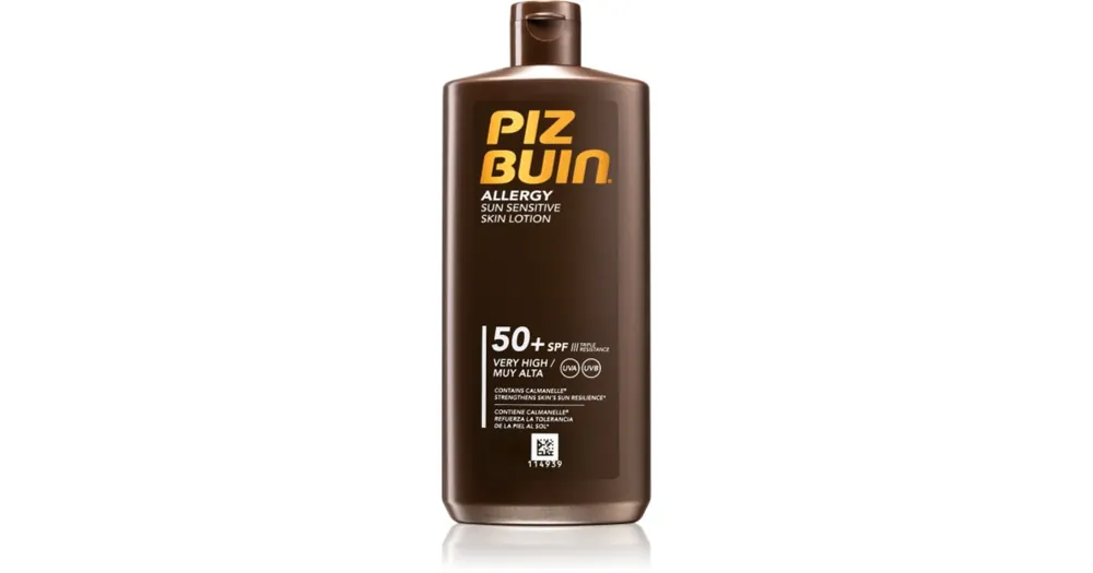 Szuper ajánlat Piz BuinAllergy naptej érzékeny bőrre SPF 50+