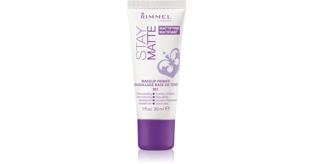 RimmelStay Matte mattító primer Utolsó esély