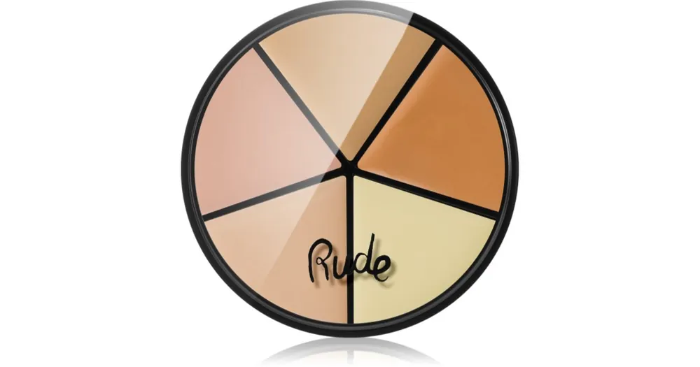 Biztonságos fizetés Rude CosmeticsFabulous Concealer Wheel korrektor paletta