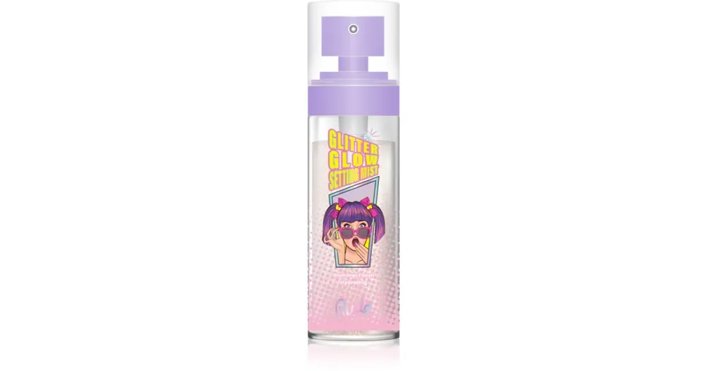 Rude CosmeticsGlitter Glow sminkfixáló spray csillámporral Vedd meg online