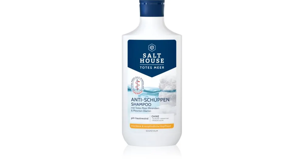Azonnal elérhető Salt HouseDead Sea Therapy Anti-dandruff Shampoo korpásodás elleni sampon