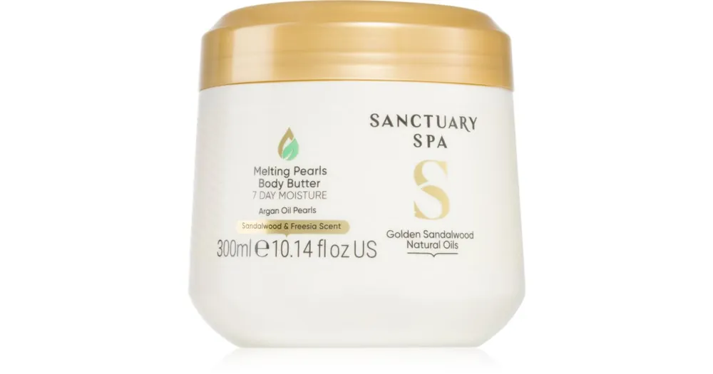 Sanctuary SpaGolden Sandalwood intenzív hidratáló testvaj Vedd meg online