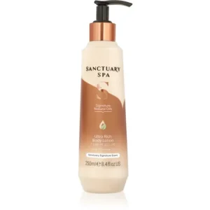 Sanctuary SpaSignature Natural Oils intenzíven hidratáló testápoló tej Végkiárusítás