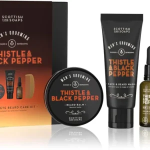 Scottish Fine SoapsThistle & Black Pepper ajándékszett uraknak Különleges ajánlat