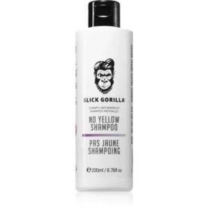 Exkluzív ajánlat Slick GorillaNo Yellow Shampoo sampon szőke hajra