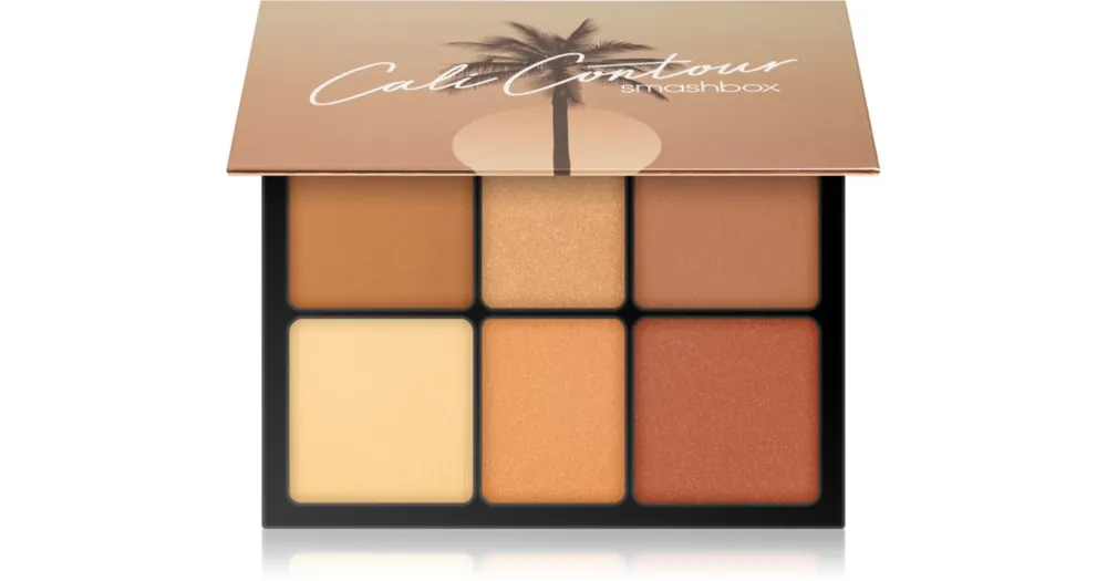 Akció SmashboxCali Contour Palette Púderes highlight és kontúr paletta