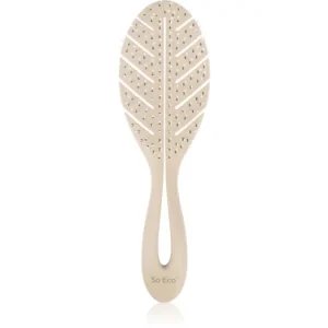 Különleges ajánlat So EcoBiodegradable Detangling Leaf Brush komposztálható kefe nedves hajra
