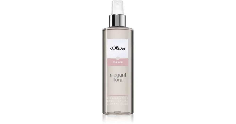 s.OliverElegant Floral For Her testápoló spray hölgyeknek Árcsökkenés
