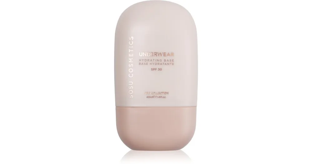 Árengedmény SOSU CosmeticsUnderwear Hydrating Base Egységesítő sminkalap hidratáló hatással