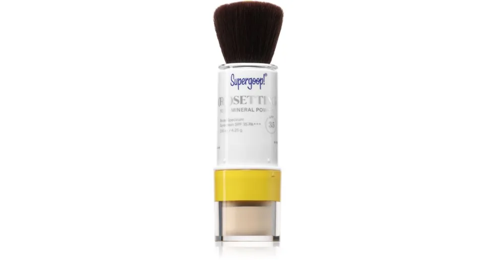 Supergoop!(Re)setting ásványi púder SPF 35 Szuper akció