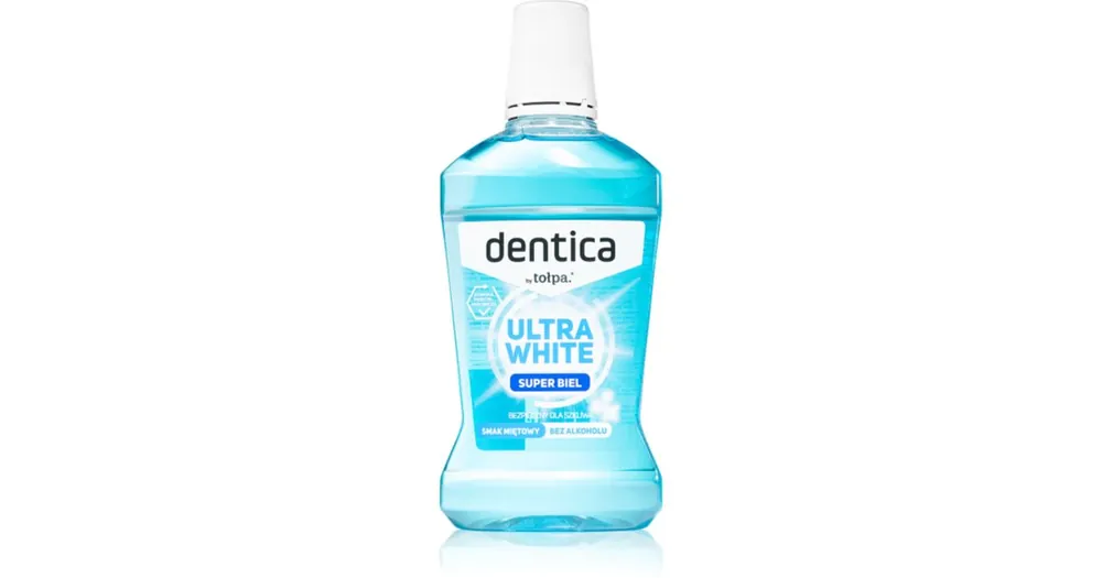 Biztonságos fizetés TołpaDentica Ultra White fogfehérítő szájvíz