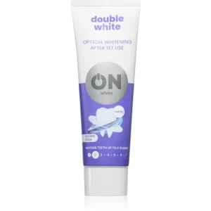 Szezonális akció TołpaOn White Double White Toothpaste fehérítő fogkrém