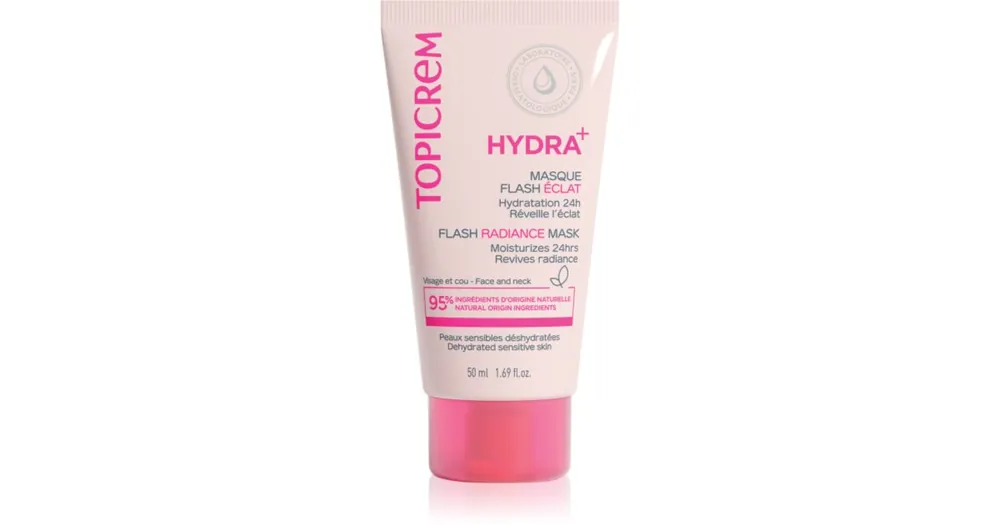 TopicremHydra+ Flash Radiance Mask hidratáló és világosító maszk Árengedmény