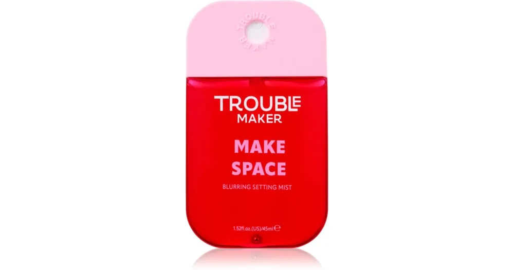 Olcsóbb Trouble MakerMake Space sminkfixáló spray pórusok minimalizálásához