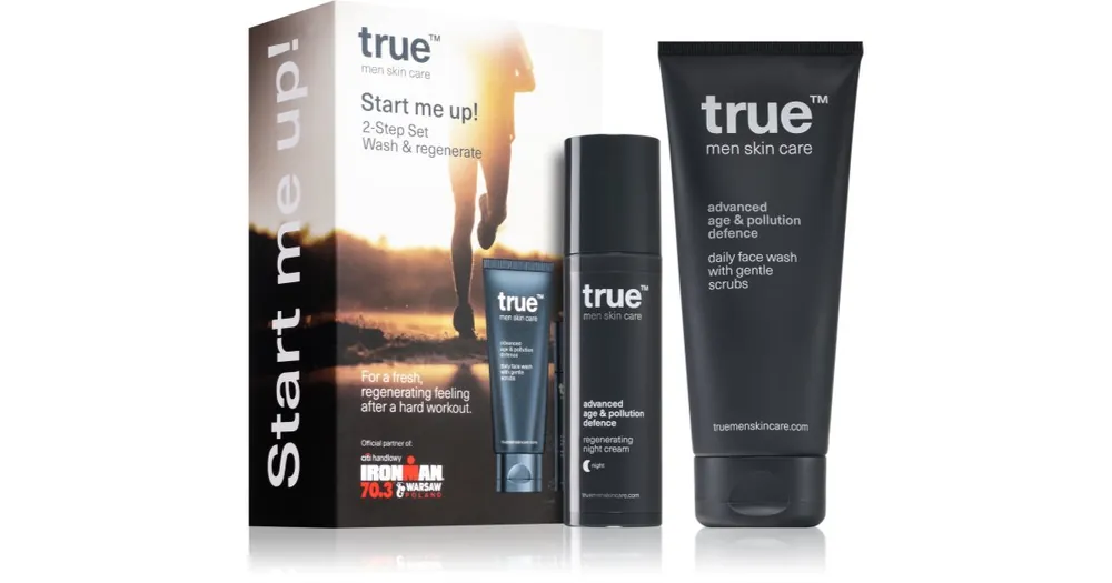 Prémium true men skin careStart Me Up! arcápoló szett uraknak