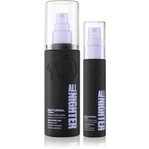 Újdonság Urban DecayAll Nighter Setting Spray Full size + travel size szett