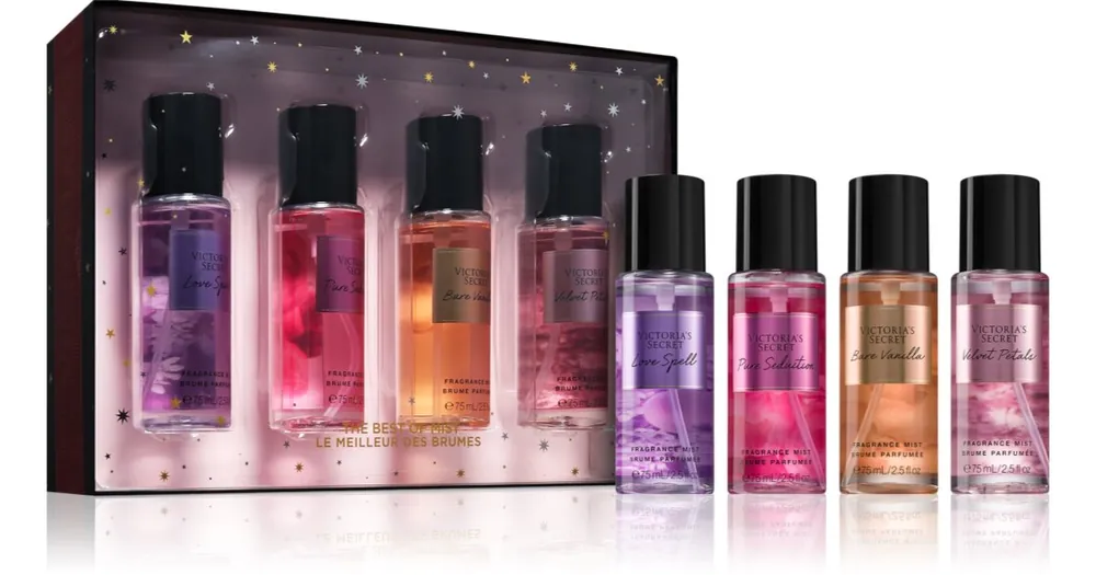 Azonnali szállítás Victoria‘s SecretBody Mist Set ajándékszett hölgyeknek