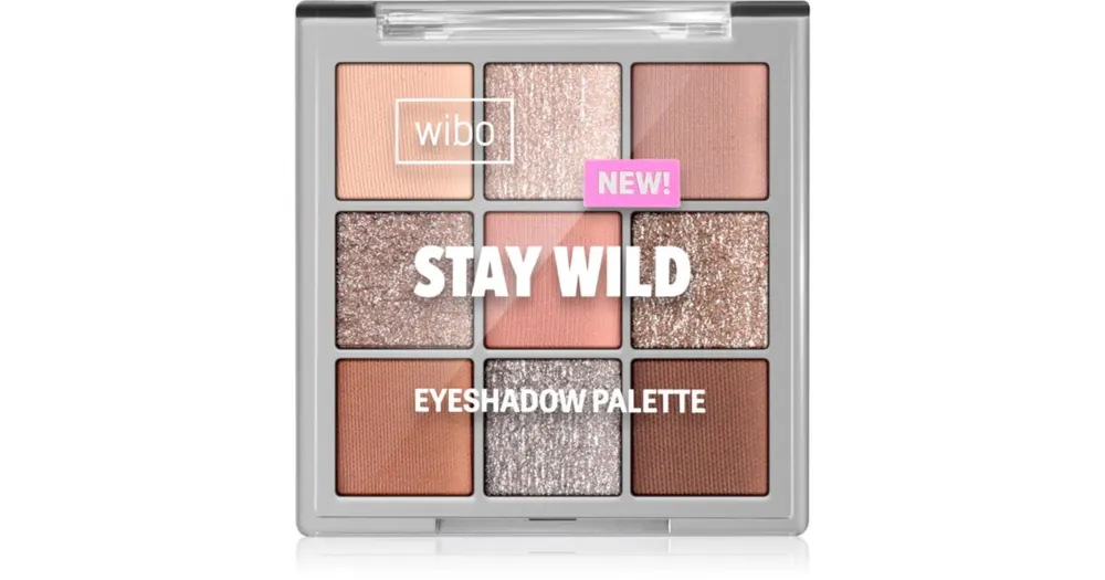 Korlátozott ajánlat WiboStay Wild Eyeshadow Palette szemhéjfesték paletta