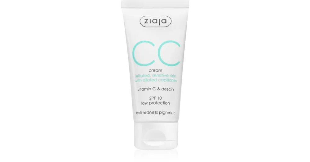 Újdonság ZiajaCC Cream CC krém hidratáló hatással