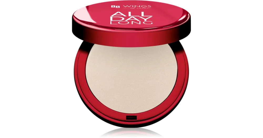 AA Wings of ColorAll Day Long Pressed Setting Powder kompakt púder matt hatással Biztonságos fizetés