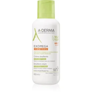 A-DermaExomega Control Emollient Cream testápoló krém nagyon száraz, érzékeny és atópiás bőrre Kiárusítás