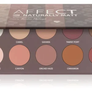 Azonnal elérhető AffectNaturally Matt szemhéjfesték paletta
