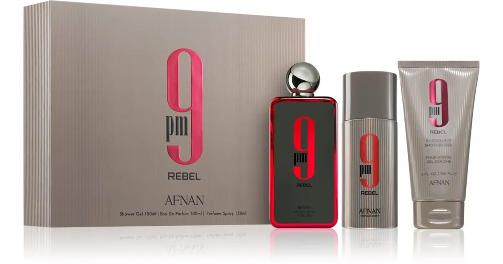 Szuper akció Afnan9 PM Rebel ajándékszett unisex