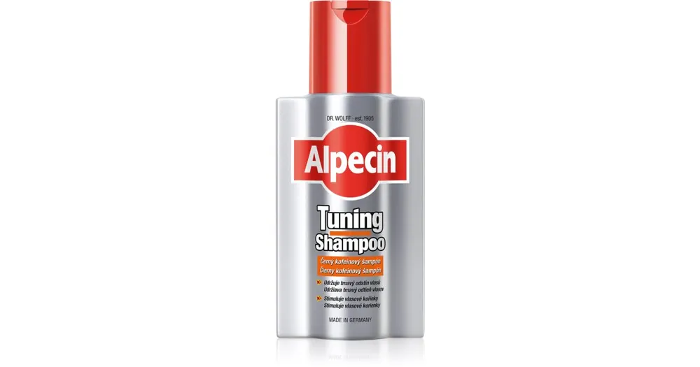 Kihagyhatatlan ajánlat AlpecinTuning Shampoo tonizáló sampon az első ősz hajszálakra