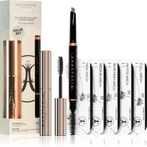 Anastasia Beverly HillsBrow Beginners Kit szett a szemöldökre árnyalat Taupe Korlátozott ajánlat
