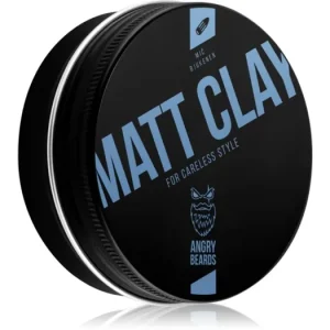 Prémium Angry BeardsMitch Buchannon Matt Clay formázó agyag hajra mattító hatással