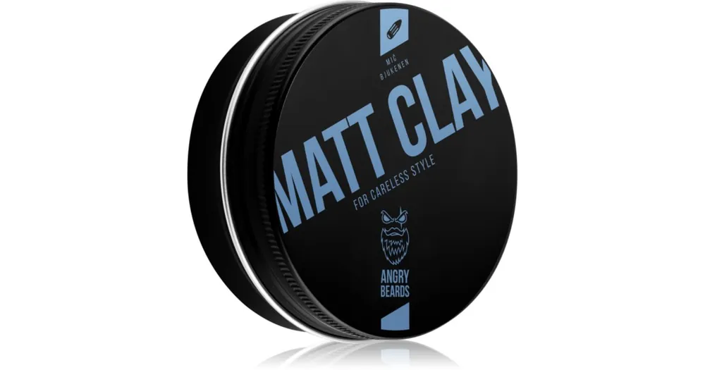 Prémium Angry BeardsMitch Buchannon Matt Clay formázó agyag hajra mattító hatással
