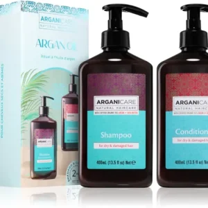 Legnépszerűbb ArganicareArgan Oil Set ajándékszett száraz és sérült hajra