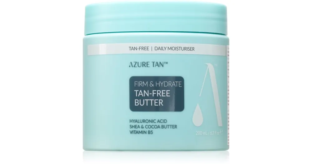 Exkluzív ajánlat Azure TanFirm & Hydrate mélyhidratáló testvaj