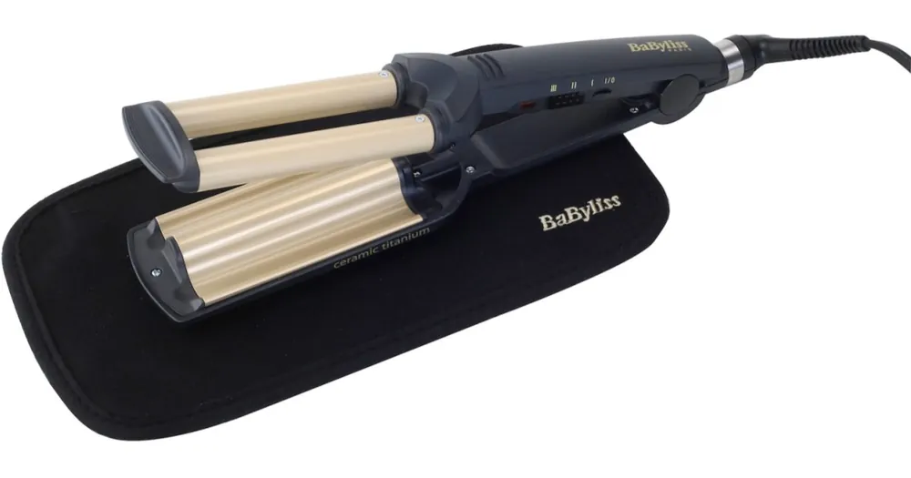 BaBylissCurlers Easy Waves tripla hajsütővas hajra Árcsökkenés