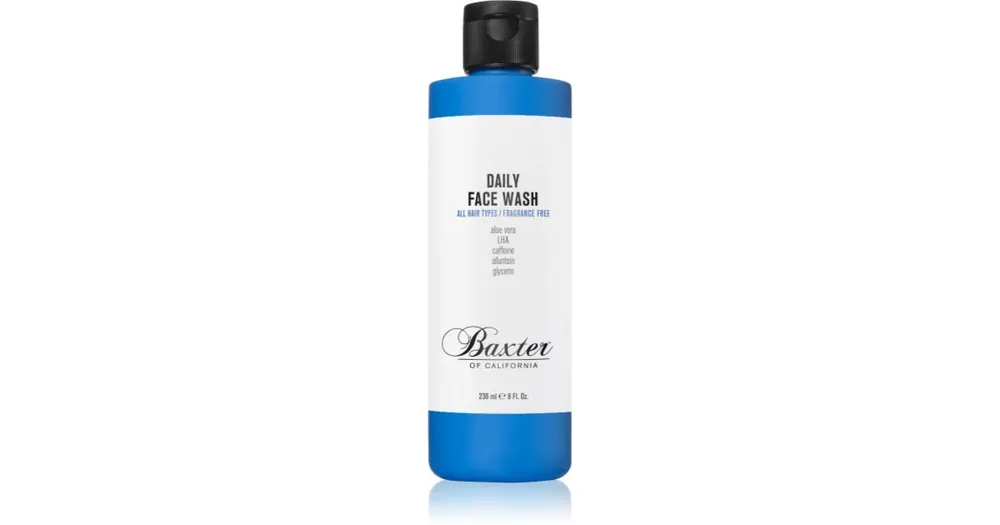 Baxter of CaliforniaDaily Face Wash tisztító készítmény az arcra Azonnali szállítás