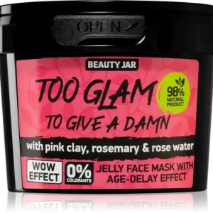 Beauty JarToo Glam To Give A Damn zselés arcmaszk a bőröregedés első jeleinek eltüntetésére Ne maradj le