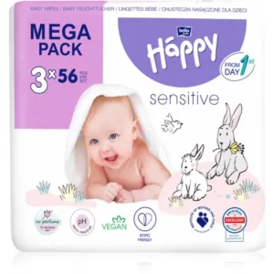 BELLABaby Happy Sensitive nedves törlőkendők Népszerű