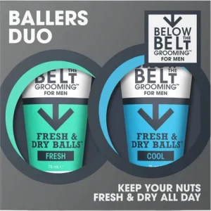 Below the Belt GroomingFresh and Cool Ballers Duo ajándékszett intim higiéniára Olcsóbb
