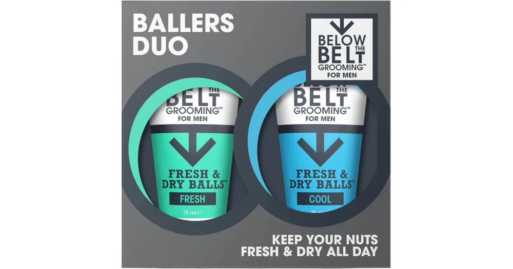 Below the Belt GroomingFresh and Cool Ballers Duo ajándékszett intim higiéniára Olcsóbb