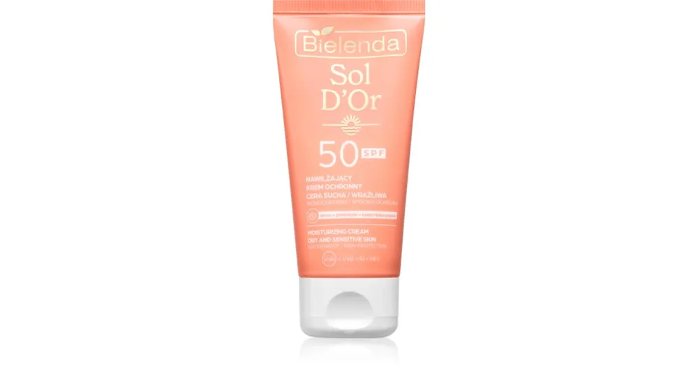 Legnépszerűbb BielendaSol D’or napozókrém arcra SPF 50